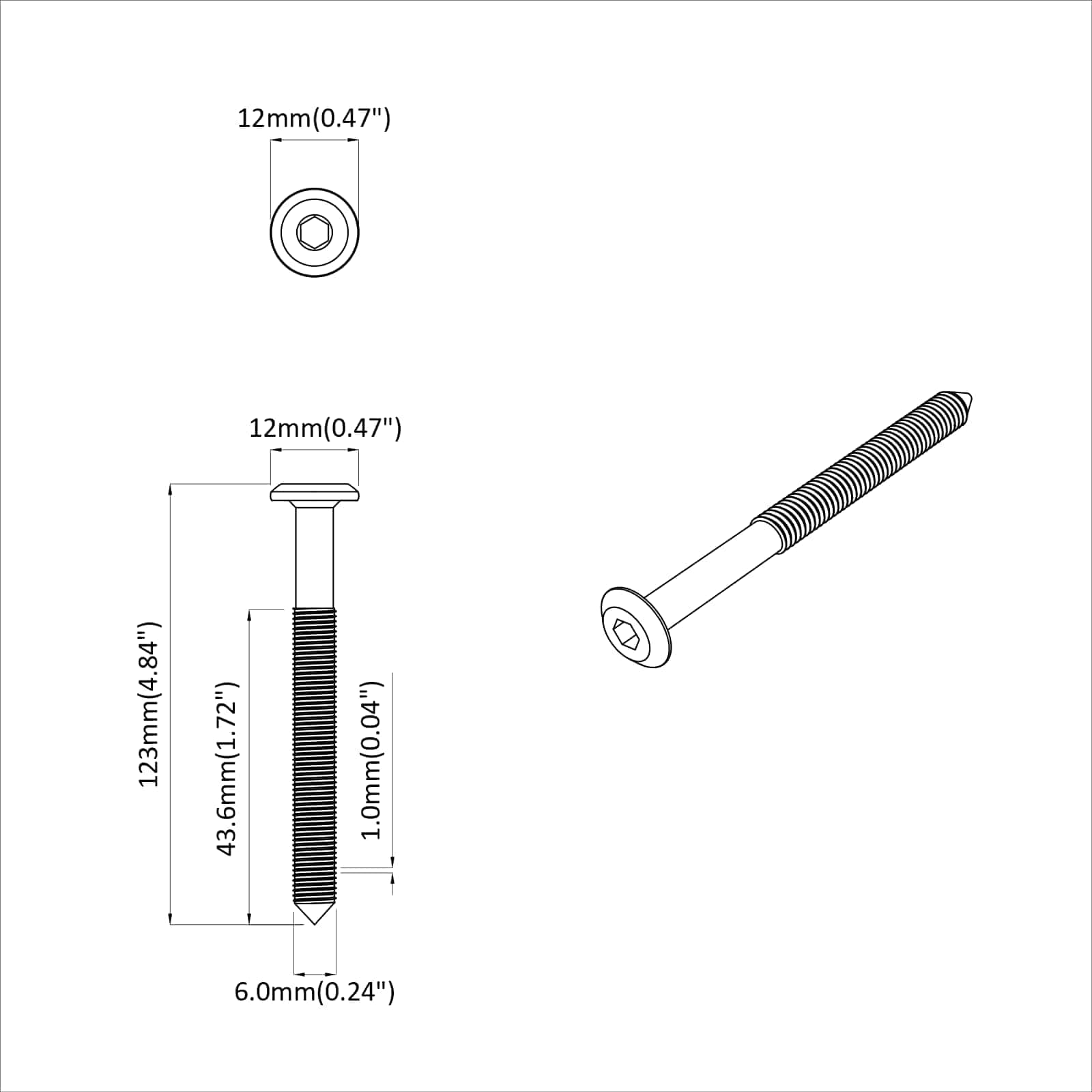 Viti Per Mobili 800 Pcs Argento Acciaio - Image 6