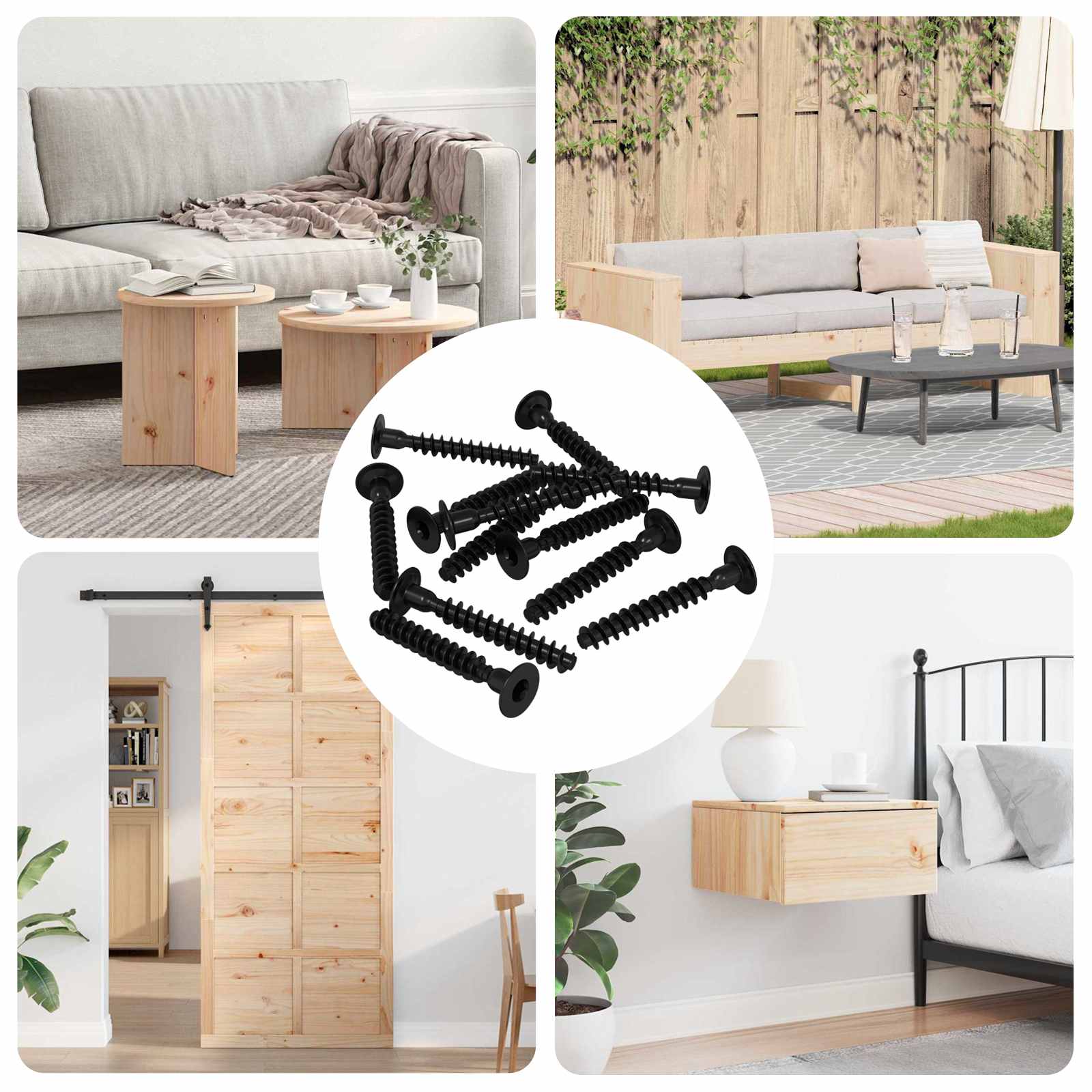 Vite A Testa Esagonale 5143 Pcs Nero Ferro