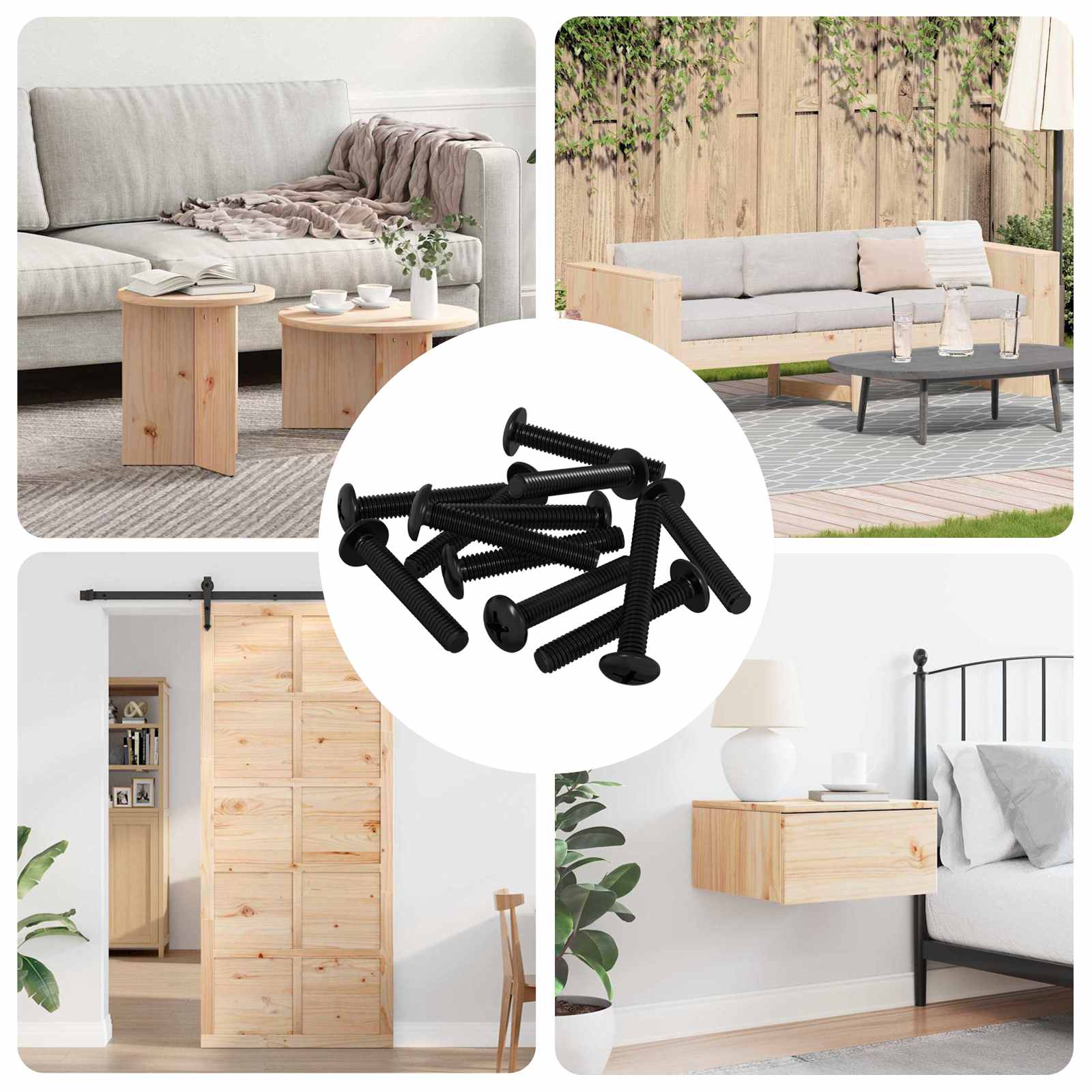 Vite 2647 Pcs Argento 5 X 30 Mm Ferro