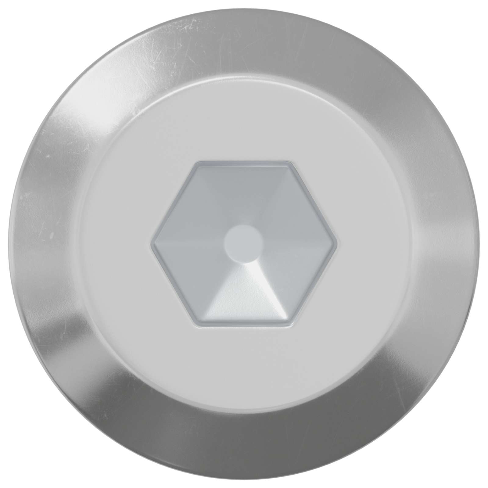 Vite 12 Pcs Argento M6 X 60 Mm Acciaio - Image 3