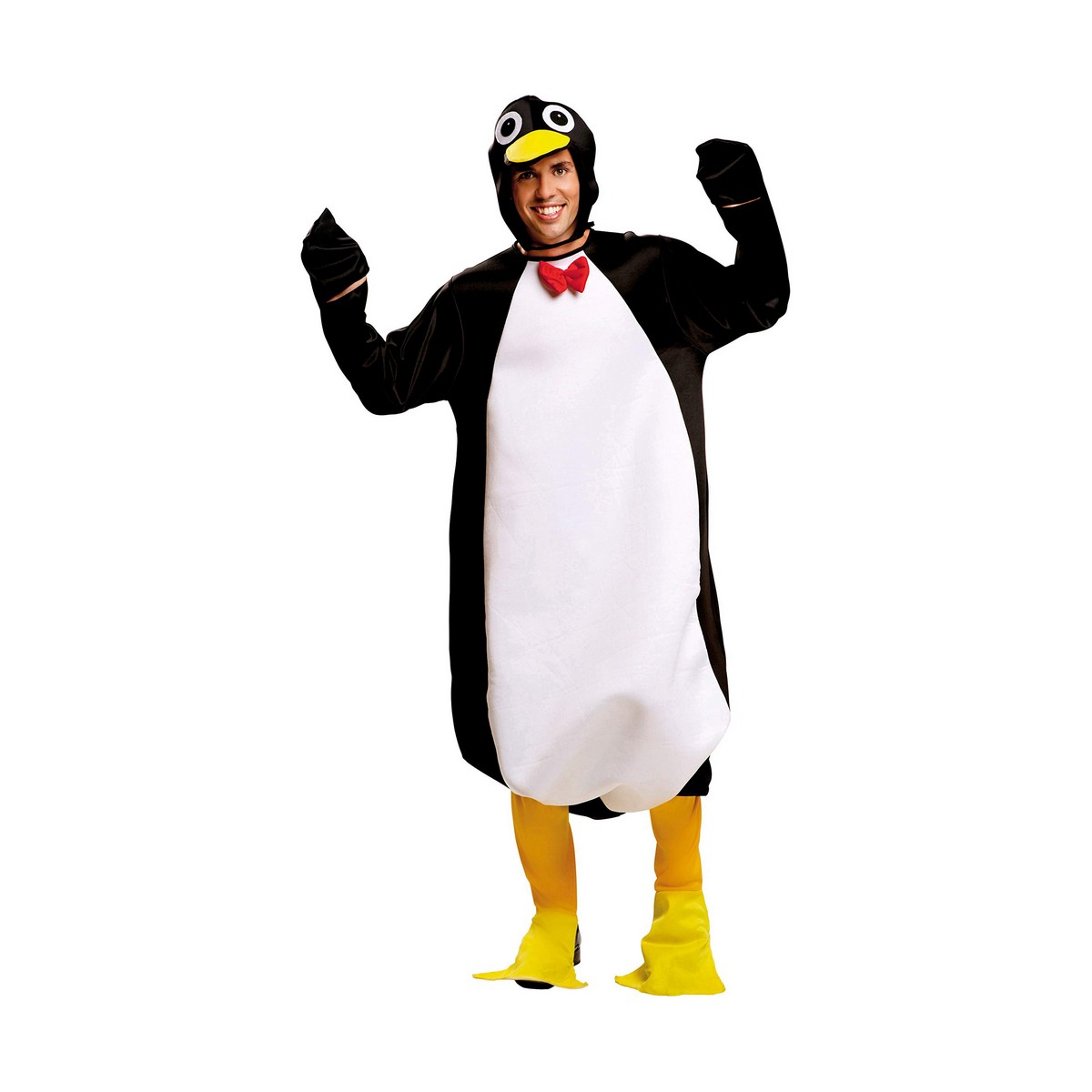 Costume Per Adulti My Other Me Pinguino Bianco/nero M/l