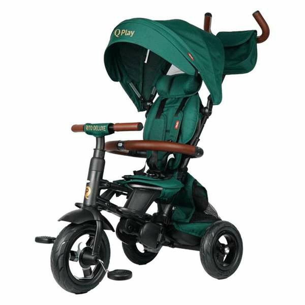 Passeggino Per Bambini Ocio Trends New Rito Star Deluxe Triciclo Verde