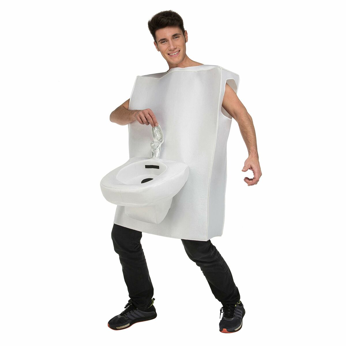 Costume Per Adulti My Other Me Bidet Sanitario Bianco M/l