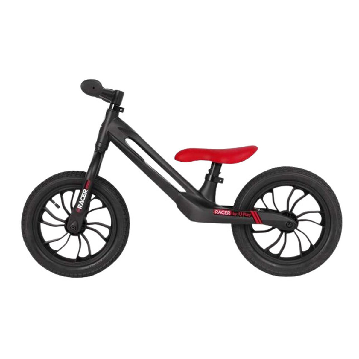 Bicicletta Per Bambini Qplay Racer Bike Nero 12" Magnesio