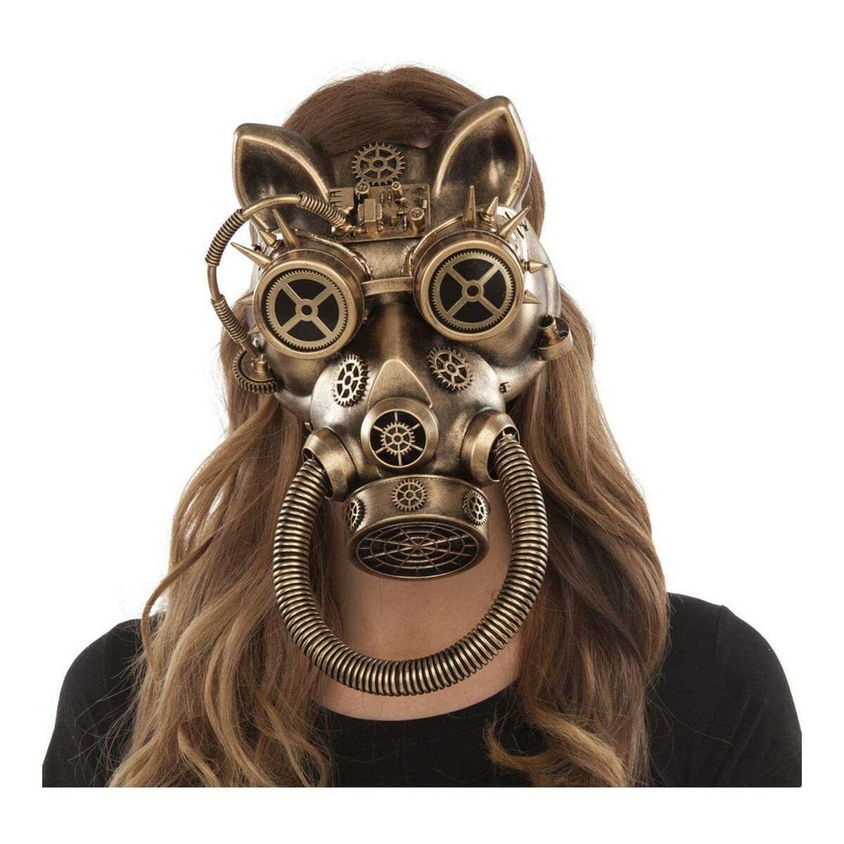 Maschera My Other Me Steampunk Cat