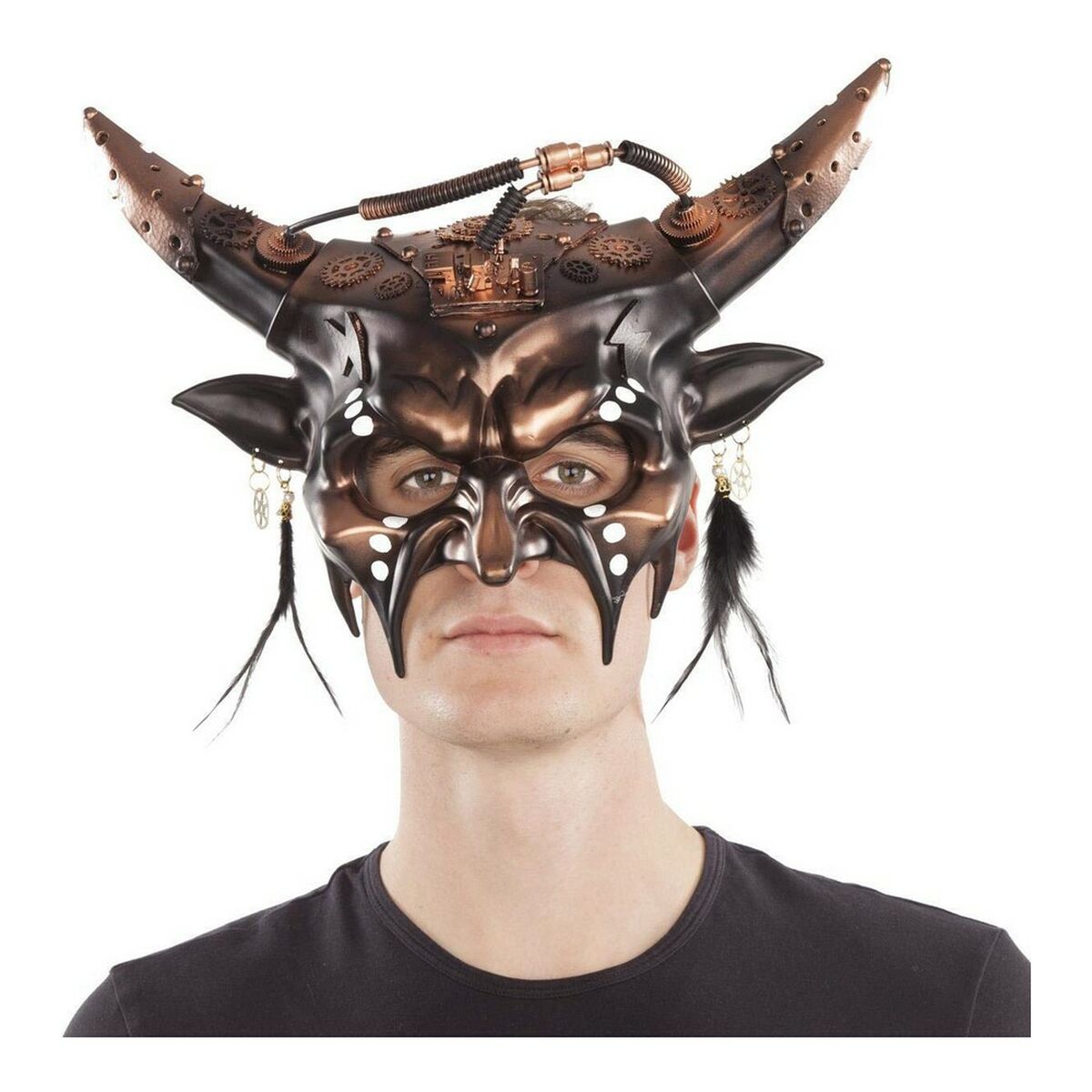 Maschera My Other Me Steampunk Corni