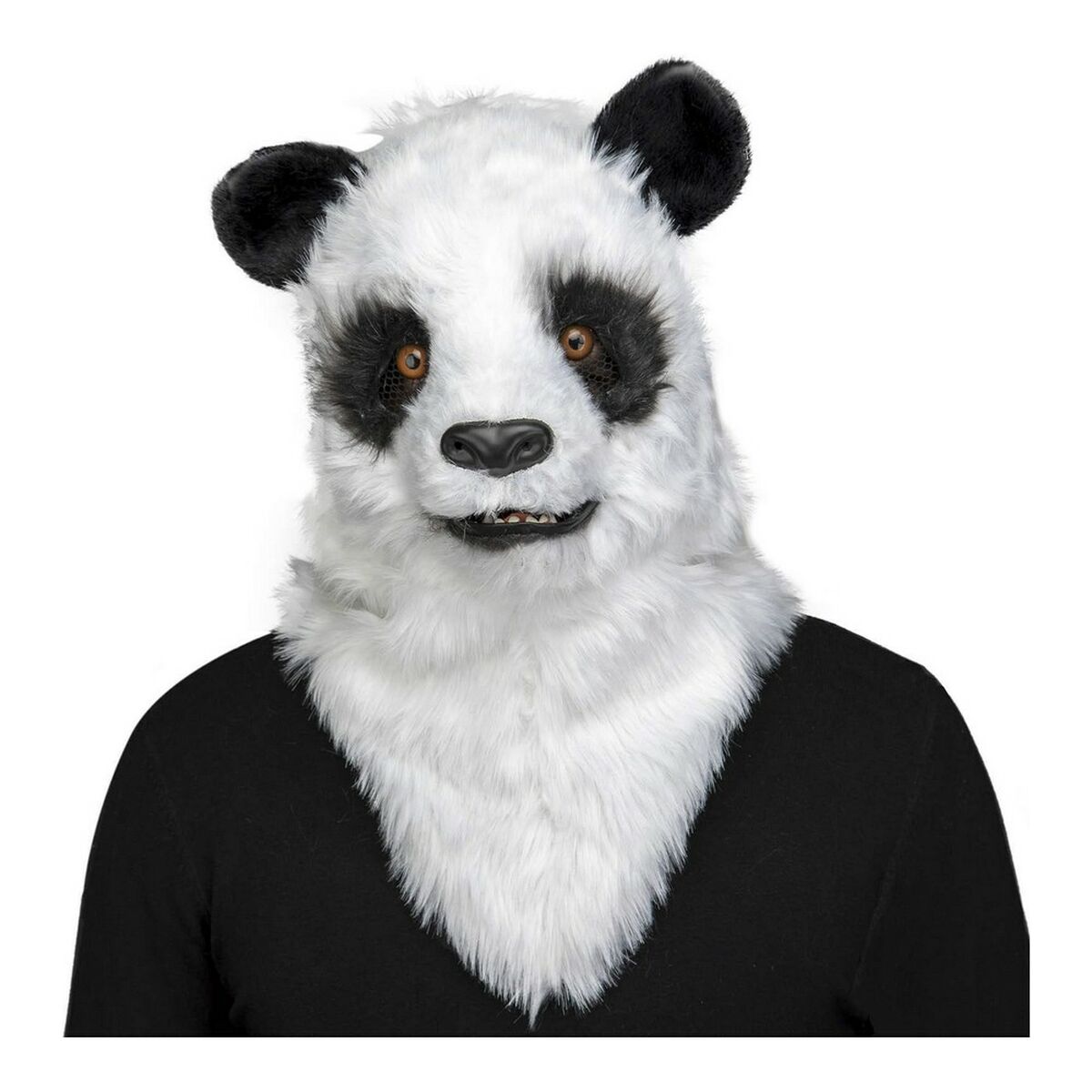 Maschera My Other Me Taglia Unica Panda Mascella Articolata Adulti