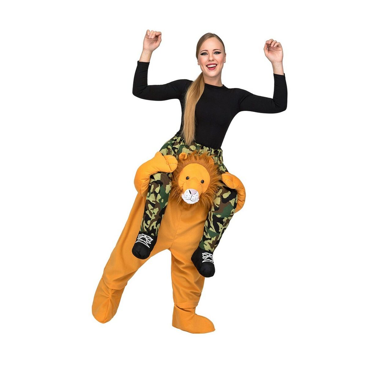 Costume Per Adulti My Other Me Leone Taglia Unica