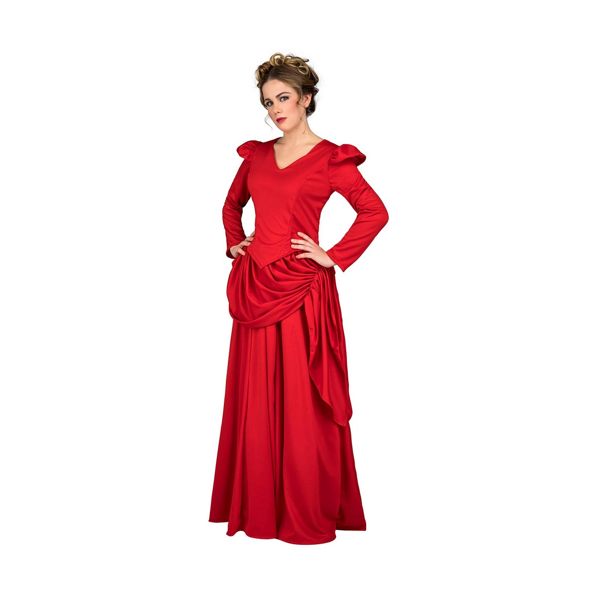 Costume Per Adulti My Other Me Western Lady Rosso