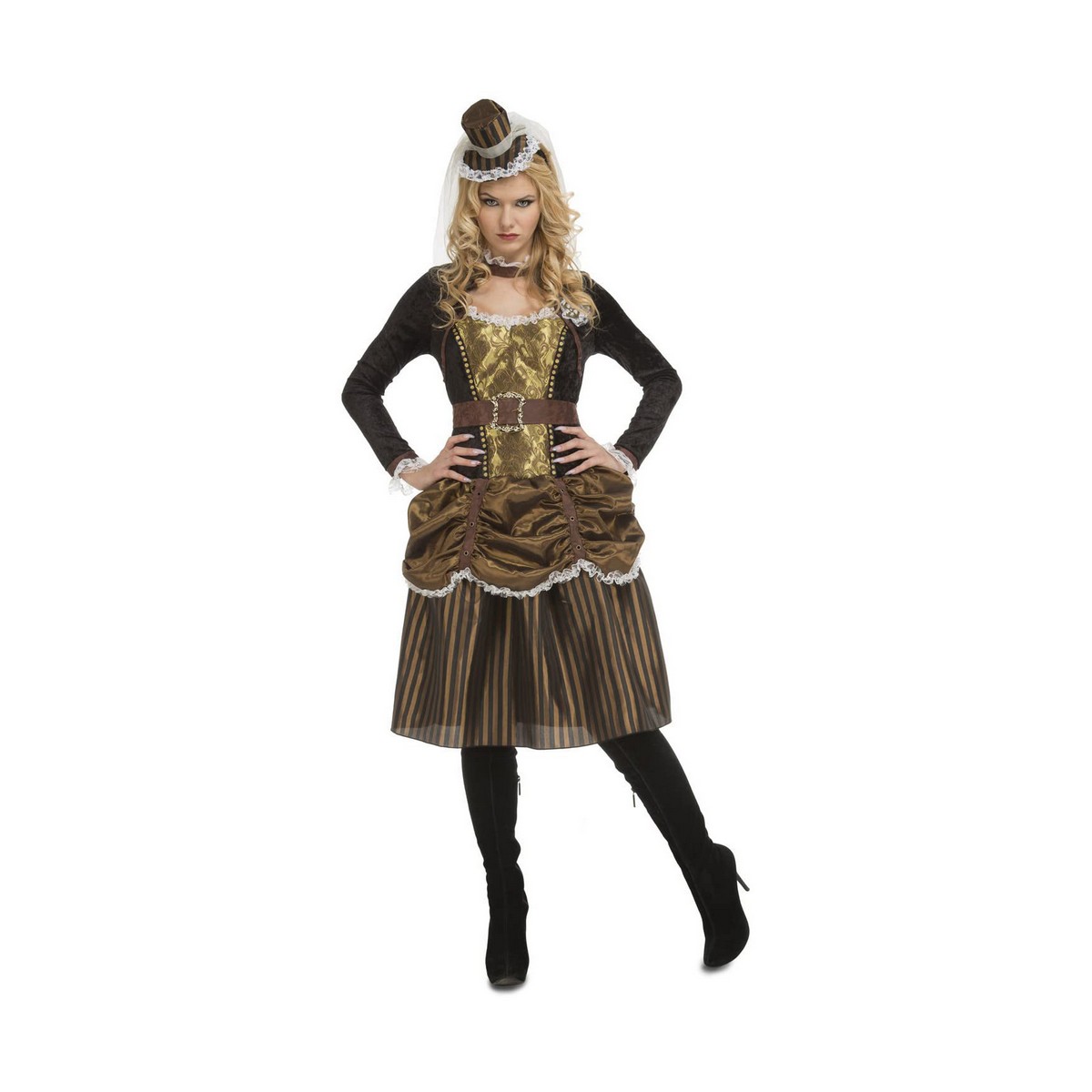 Costume Per Adulti My Other Me Donna Steampunk M/l