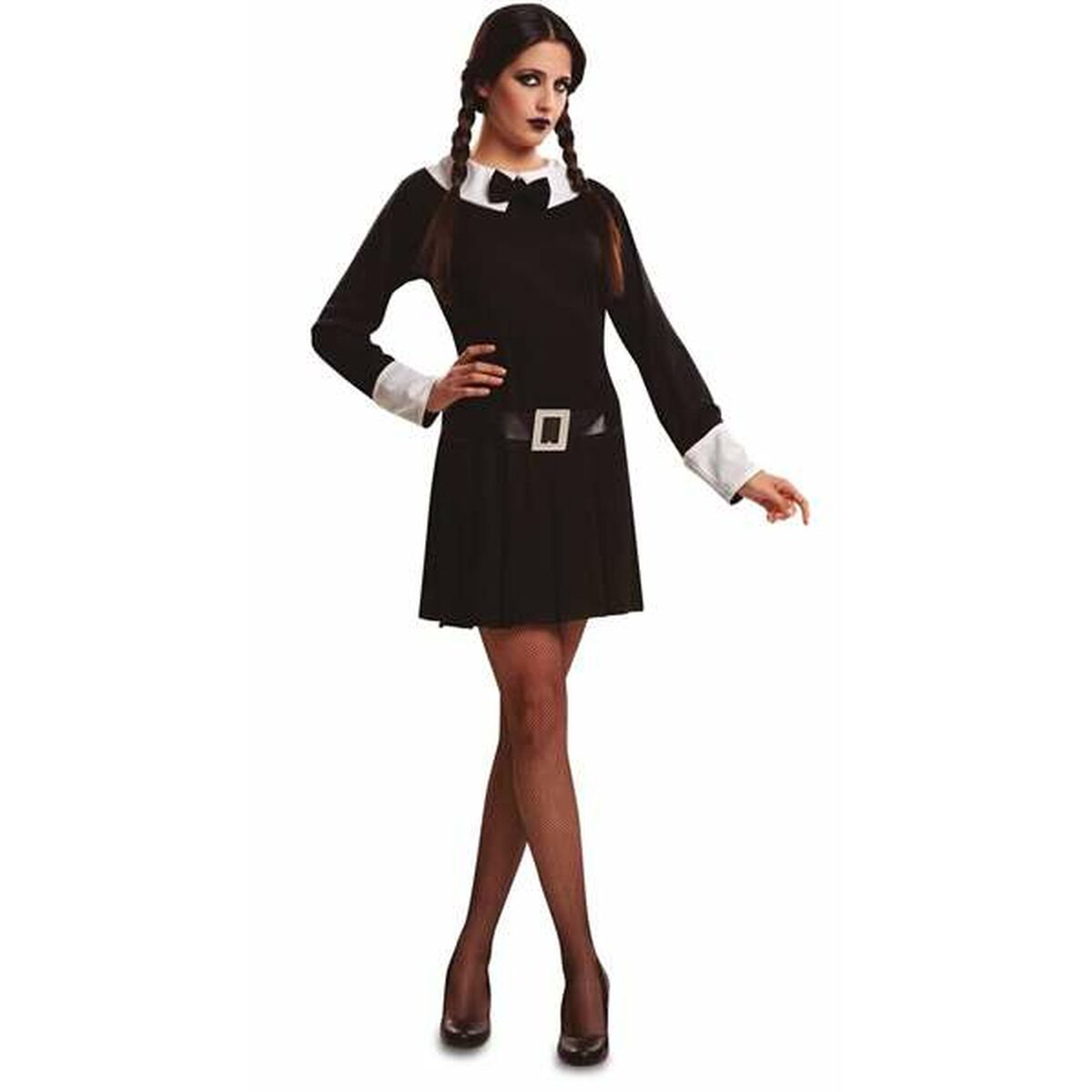 Costume Per Adulti My Other Me Sinister Girl Nero Terrore S (2 Pezzi)