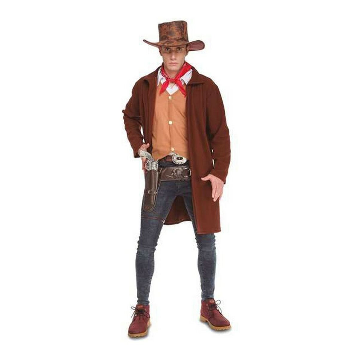 Costume Per Adulti My Other Me Cowboy Taglia Unica (6 Pezzi)