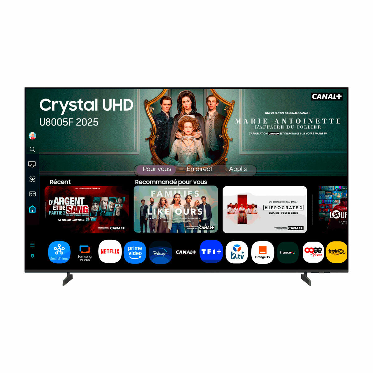 Smart Tv Samsung Tu50u8005fuxxc 4k Ultra Hd 50" Led Hdr Qled - Image 4