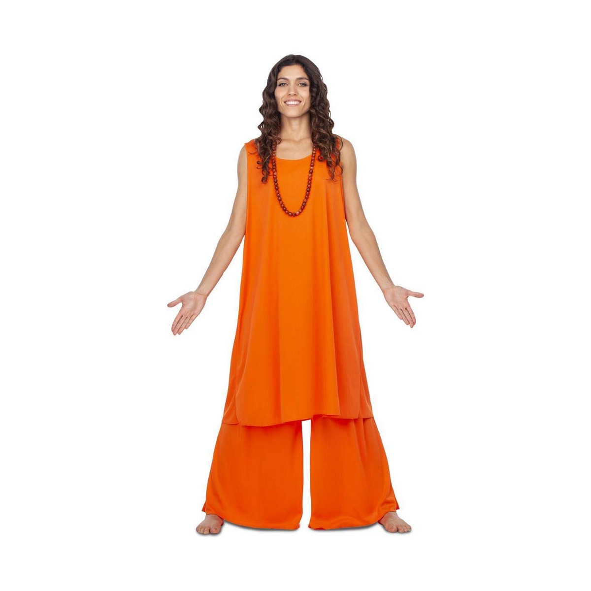 Costume Per Adulti My Other Me Arancio Discepolo Donna M/l