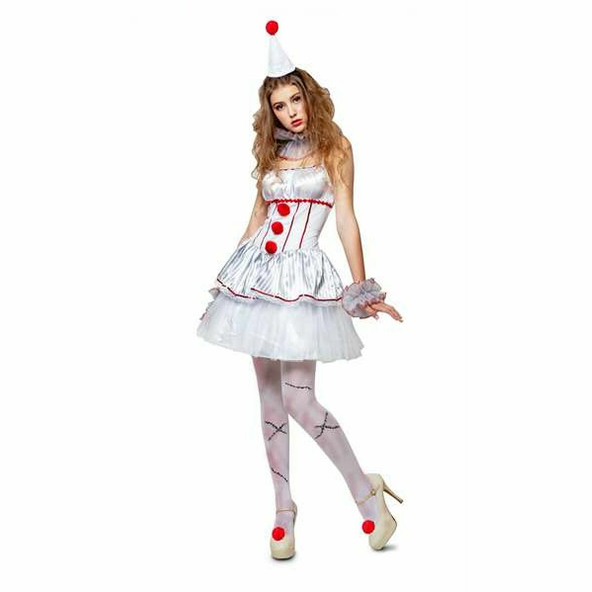 Costume Per Adulti My Other Me Donna Mistica Pagliaccio Donna (4 Pezzi) Taglia:m/l