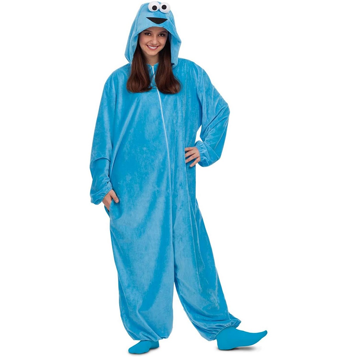Costume Per Adulti My Other Me Cookie Monster S