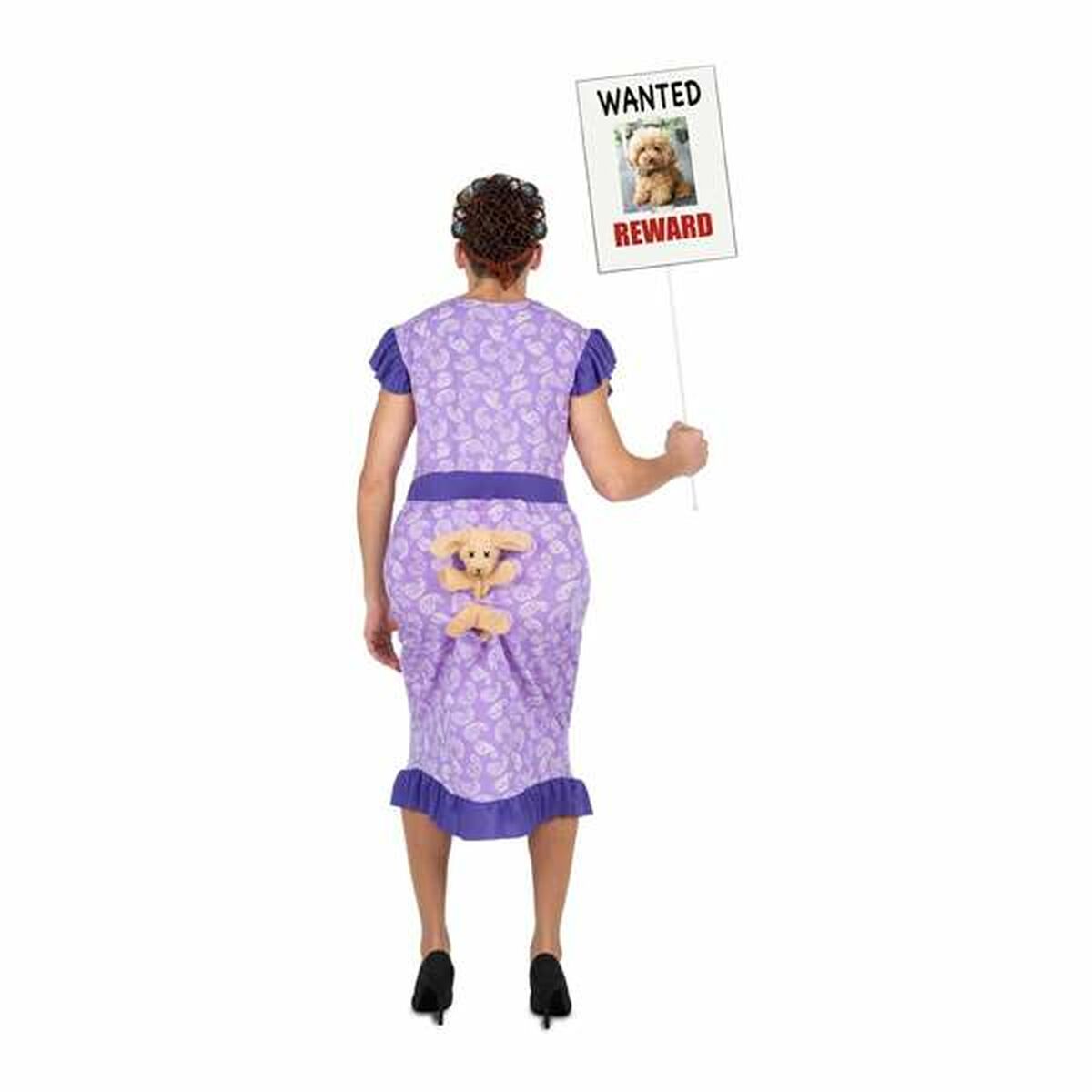 Costume Per Adulti My Other Me Where Is My Dog? Taglia Unica Nonna Viola