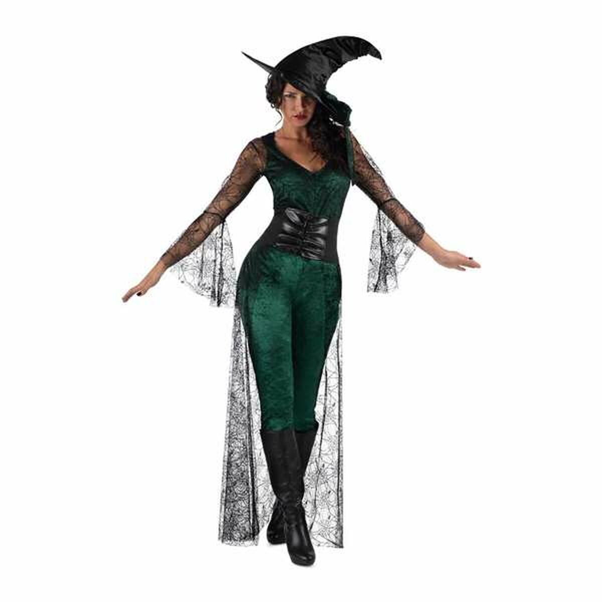 Costume Per Adulti My Other Me Verde Strega M