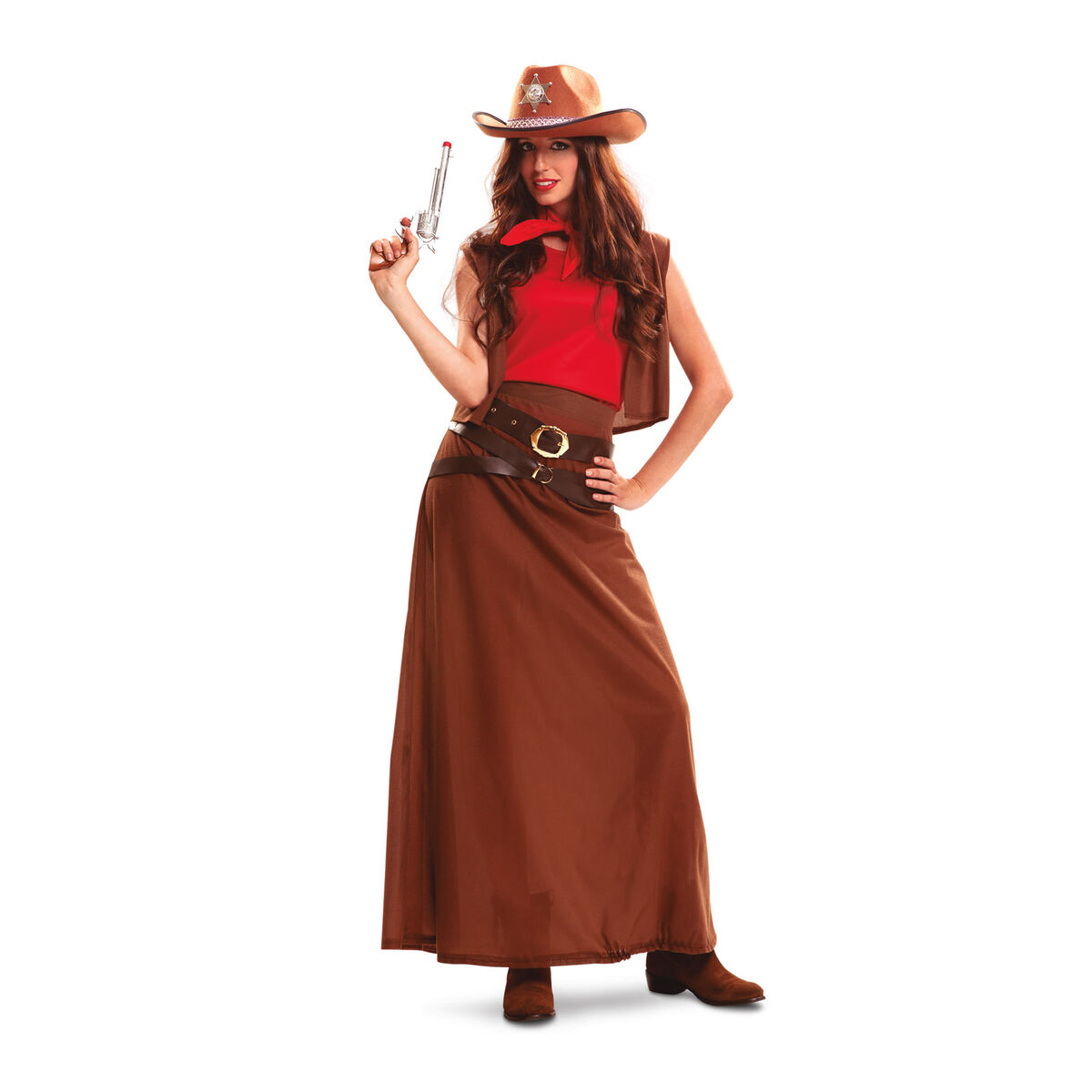 Costume Per Adulti My Other Me Cowboy Donna Xxl