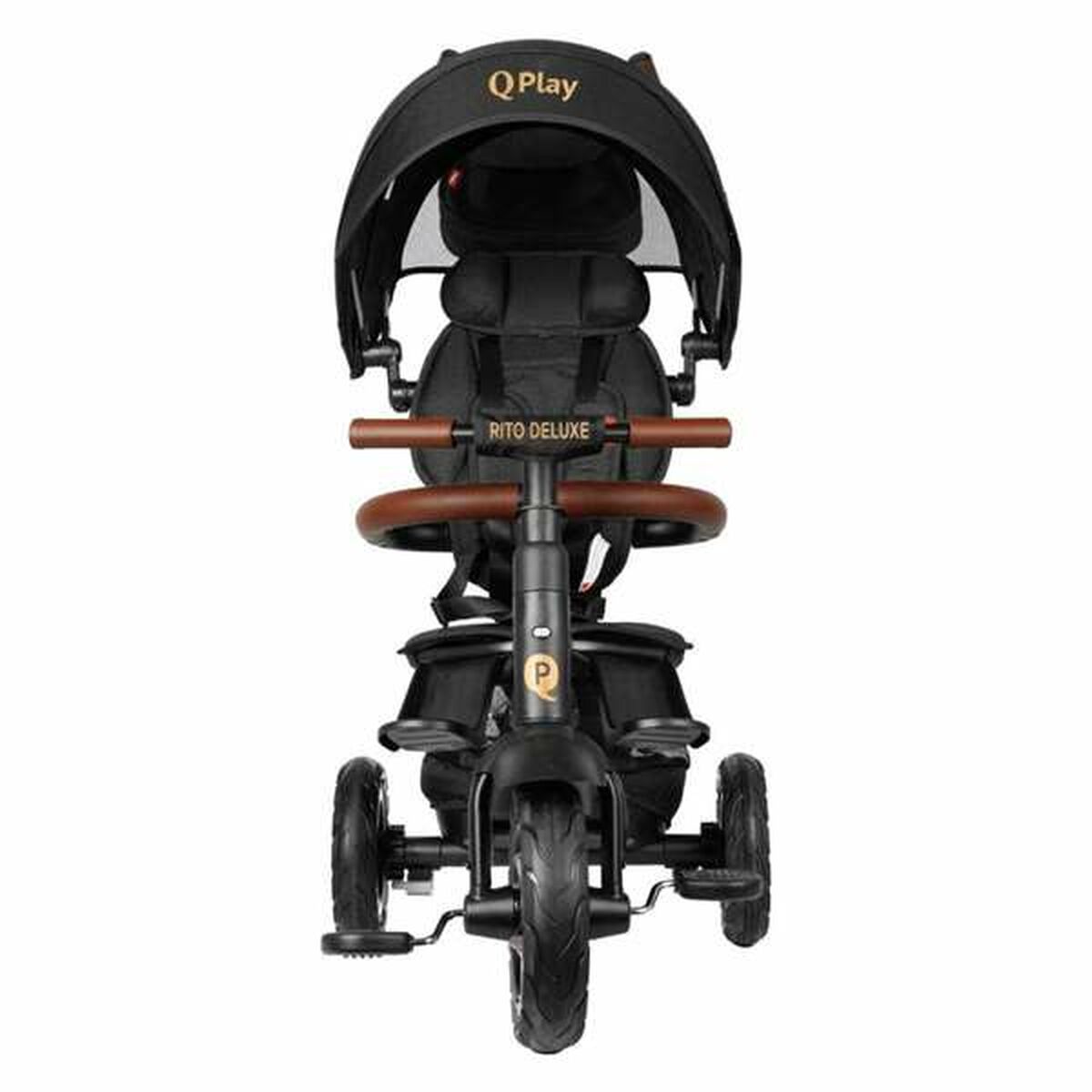 Passeggino Per Bambini Ocio Trends New Rito Star Deluxe Triciclo Nero - Image 3