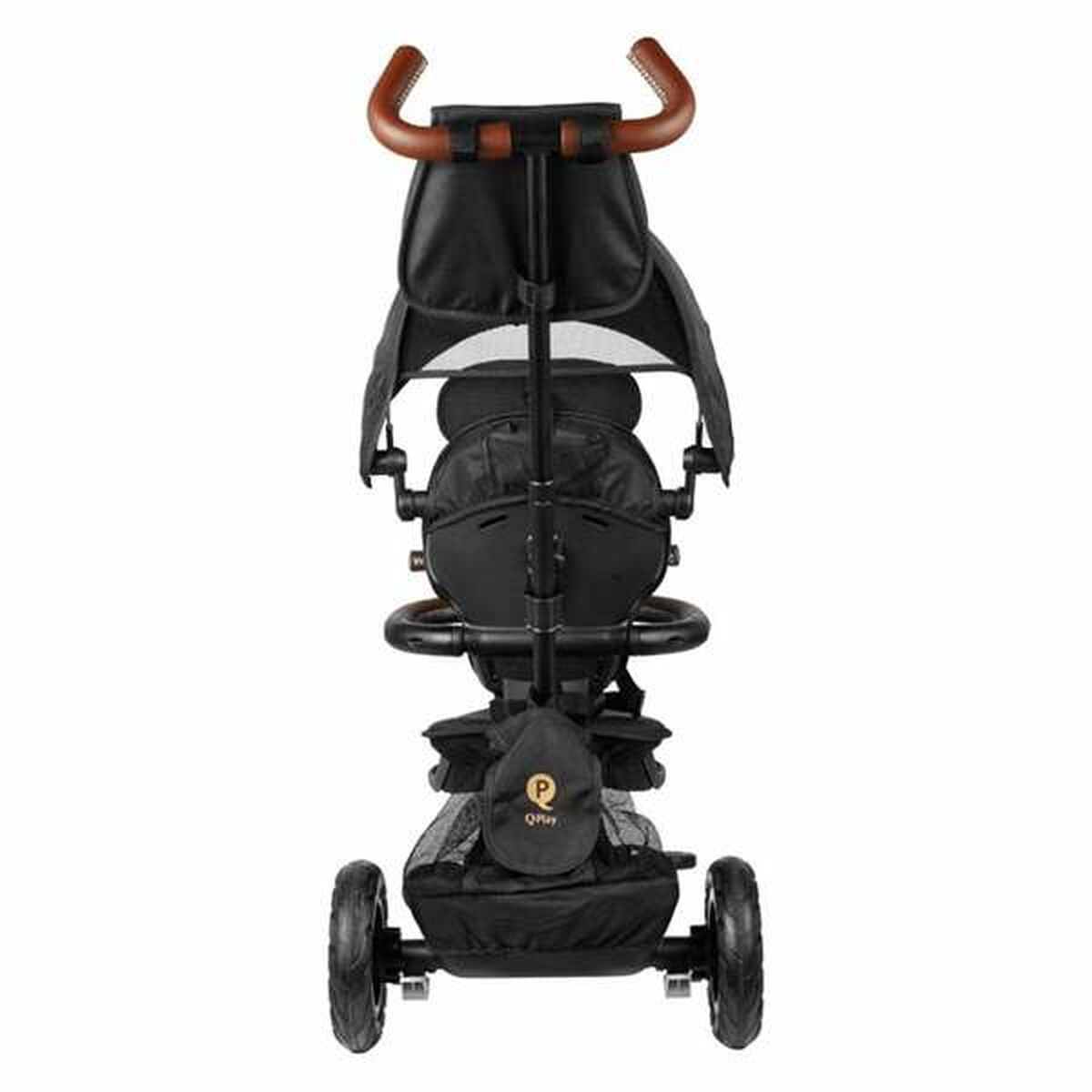 Passeggino Per Bambini Ocio Trends New Rito Star Deluxe Triciclo Nero - Image 4
