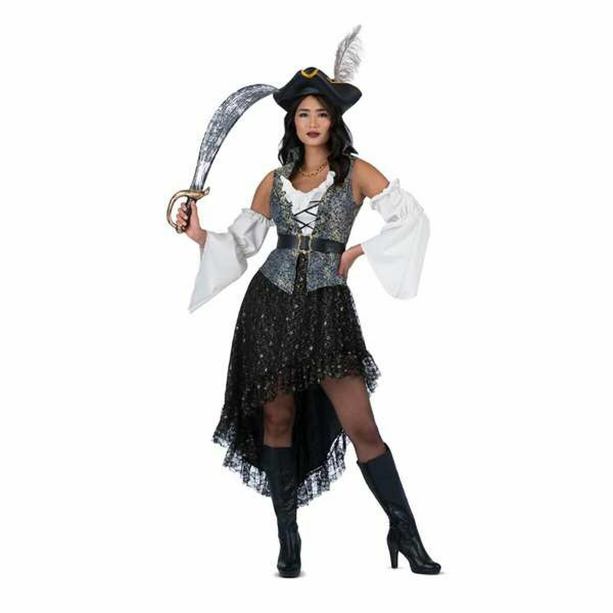 Costume Per Adulti My Other Me 4 Pezzi Pirata Taglia:m