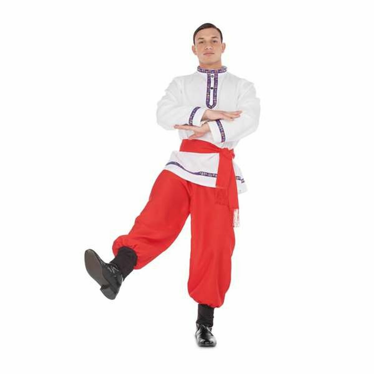 Costume Per Adulti My Other Me Russo 3 Pezzi Rosso Taglia:m/l