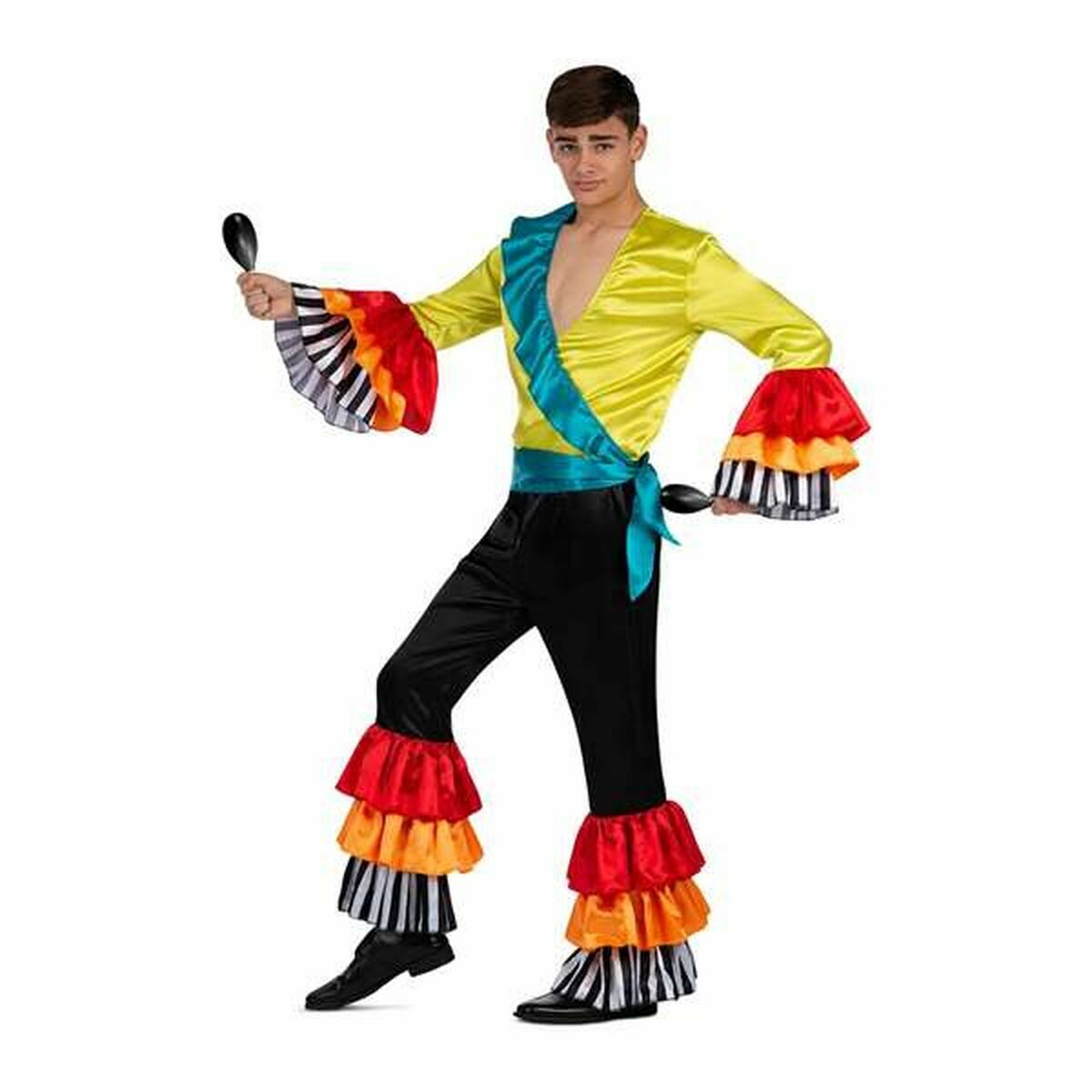 Costume Per Adulti My Other Me Danzatore Di Rumba Giallo Taglia:xl
