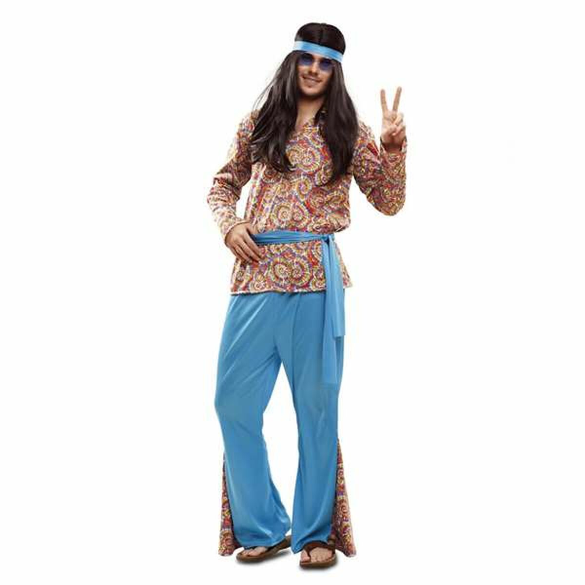 Costume Per Adulti My Other Me Hippie xl