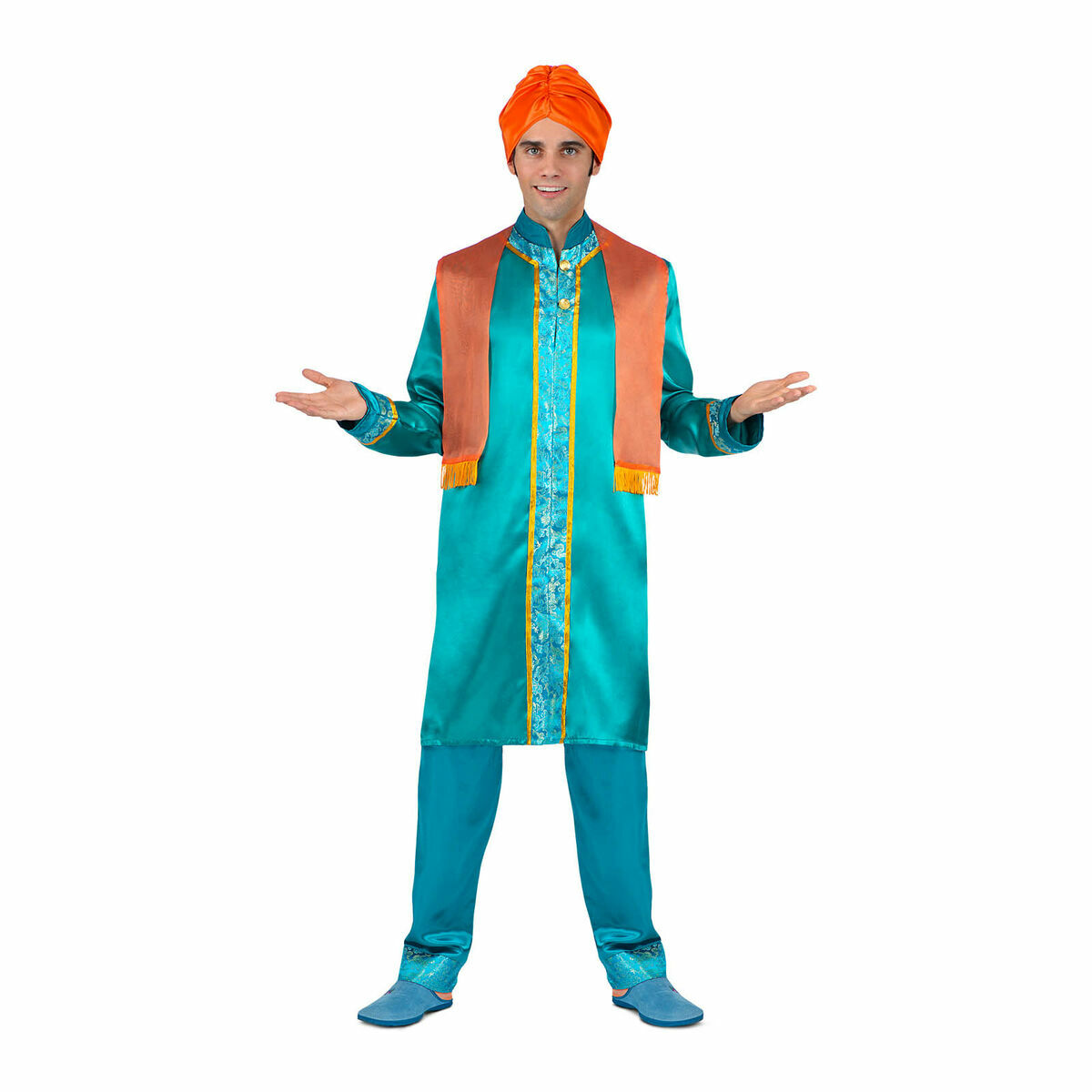 Costume Per Adulti My Other Me Indiano 4 Pezzi Taglia:l