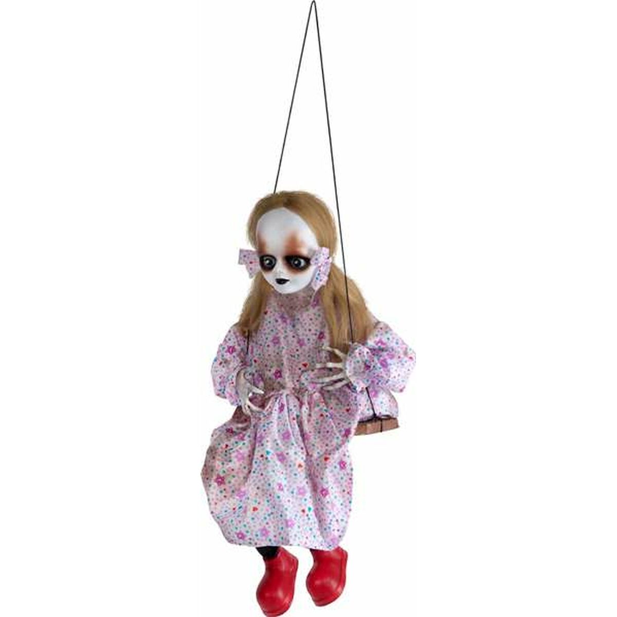 Decorazione Per Halloween My Other Me 85 X 33 X 20 Cm Bambola Luci Statuine Con Movimento Con Suono Rosso
