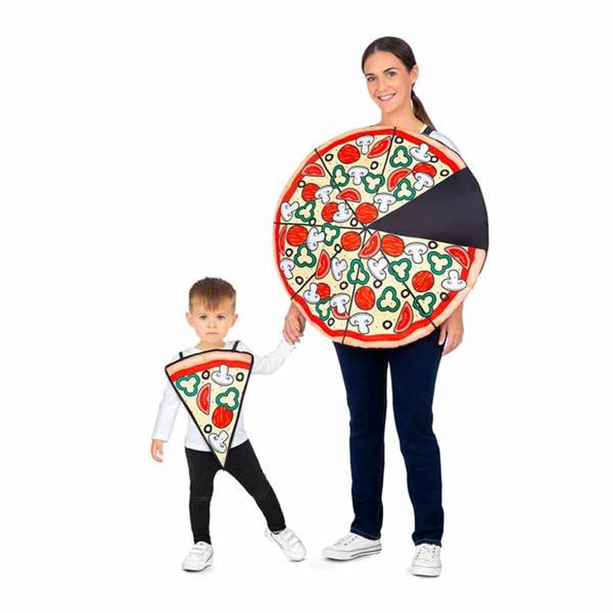 Costume Per Adulti My Other Me Pizza Rosso Taglia Unica