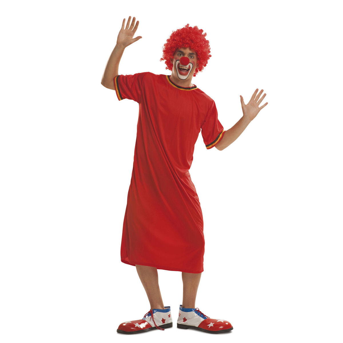 Costume Per Adulti My Other Me Rosso Pagliaccio