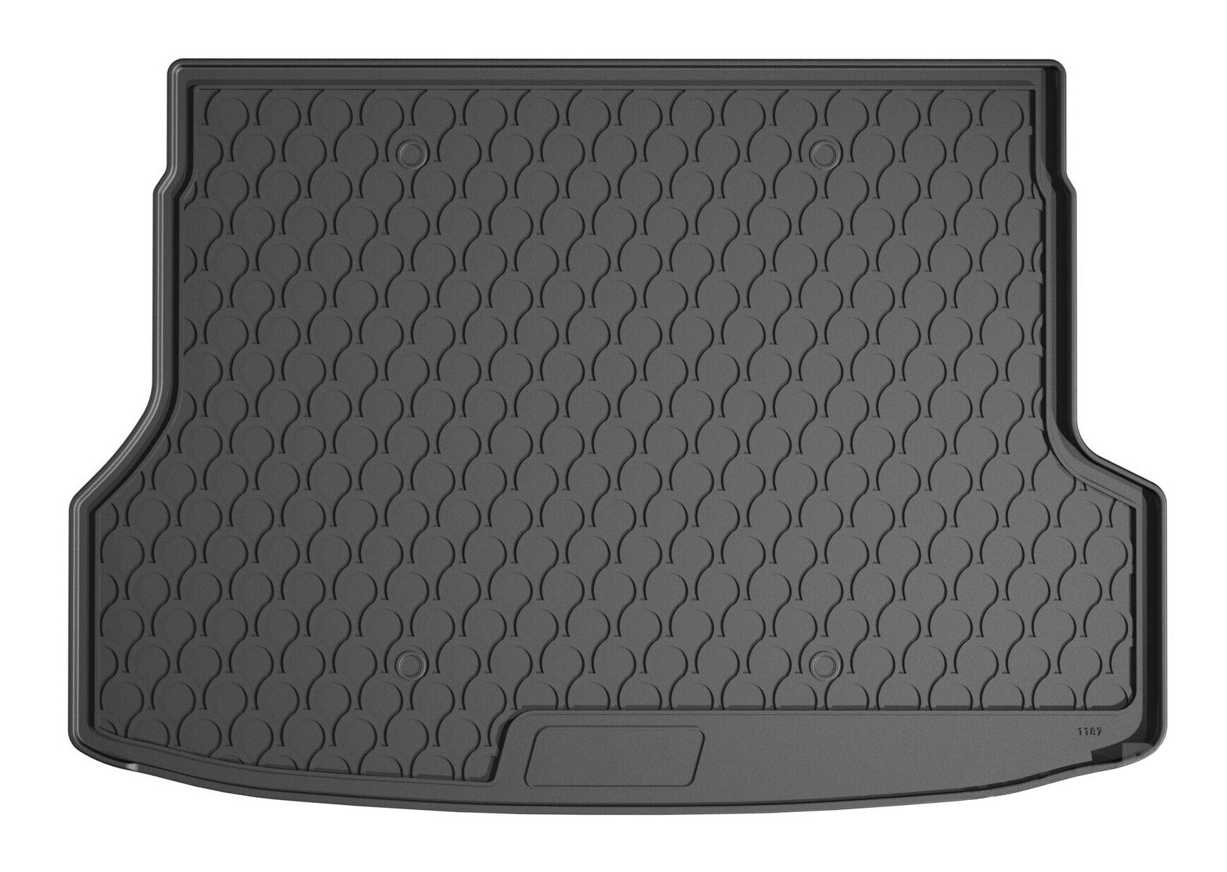 Vasca Baule Su Misura In Gomma Sintetica - Compatibile Per  Subaru Forester (01/20>11/24)