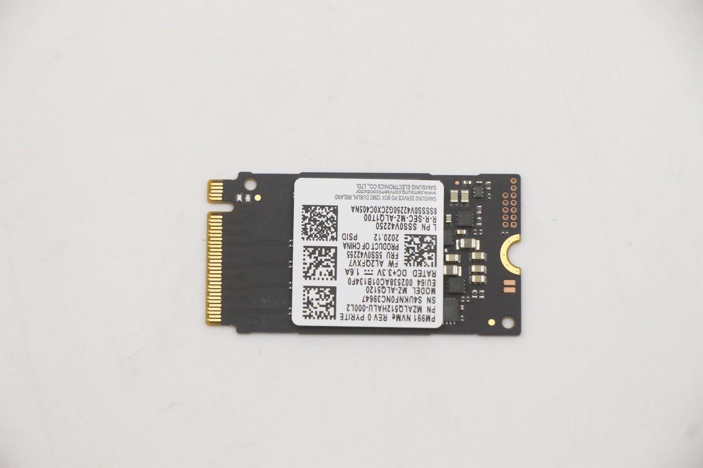 Lenovo Ssd 512gb M.2 Pcie 2242 (5ss0v42255)