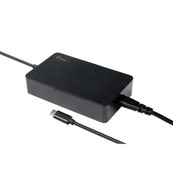 Itek Alimentatore Universale Per Dispositivi UsB-C - 90w, Silm Design