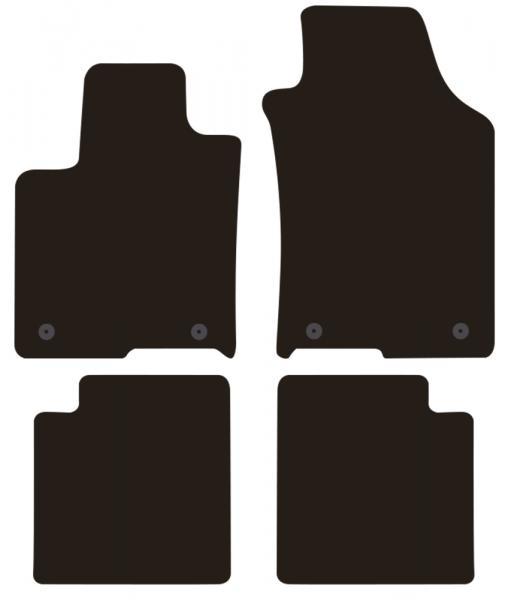 Tappeti Moquette Tailor Lancia Ypsilon 15> (interasse Fix Lato Guida 30 Cm)