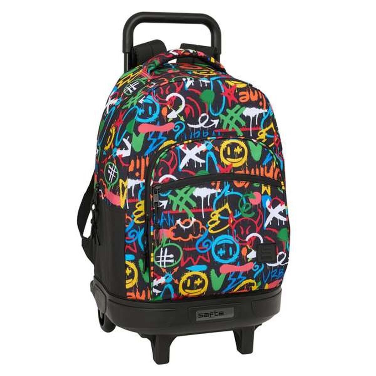 Trolley Per La Scuola Safta Colors 33 X 45 X 22 Cm Graffiti