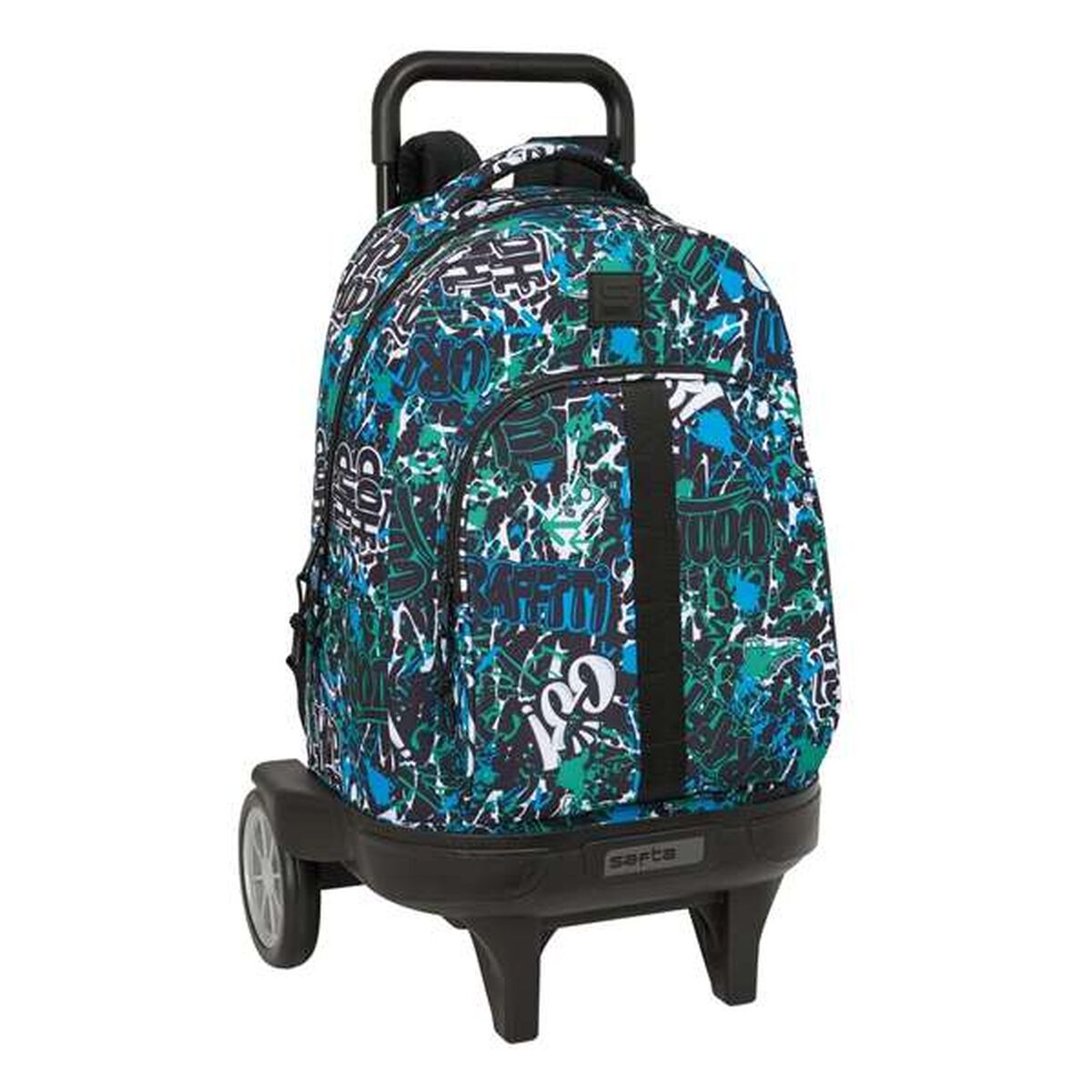 Trolley Per La Scuola Safta Go 33 X 45 X 22 Cm Graffiti