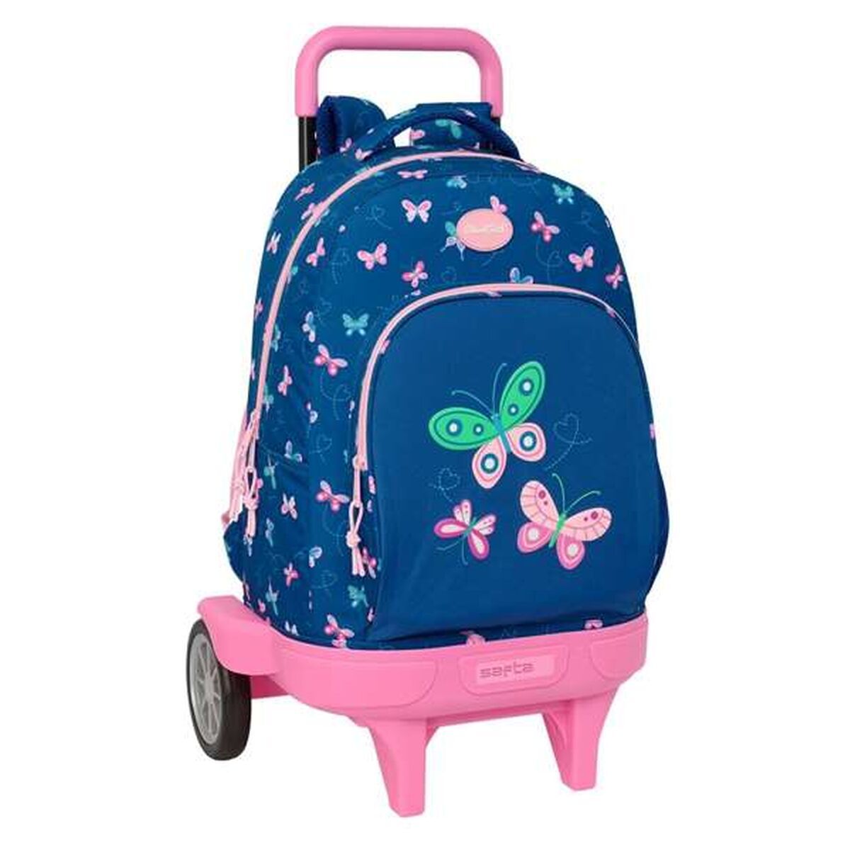 Trolley Per La Scuola Blackfit8 Mariposas Multicolore 33 X 45 X 22 Cm Farfalle
