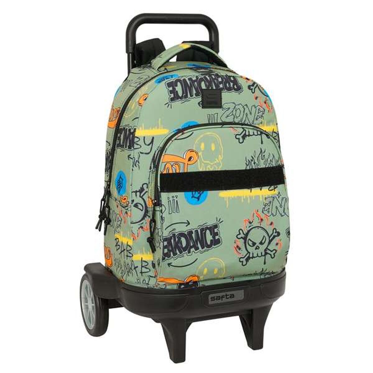 Trolley Per La Scuola Safta Zone 33 X 45 X 22 Cm Graffiti