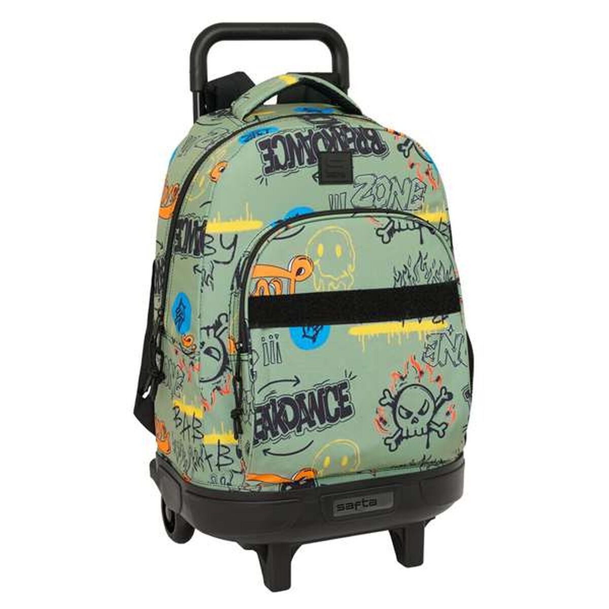 Trolley Per La Scuola Safta Zone 33 X 45 X 22 Cm Graffiti