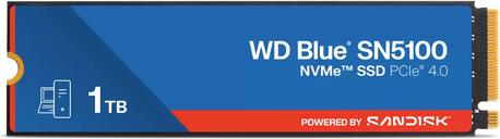 Western Digital Wd Blue Sn5100 M.2 Pcie Nvme 1tb (wds100t5b0e)