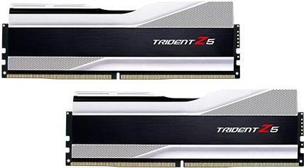 G.skill Trident Z5 - Ddr5 - Kit - 32 Gb: 2 X 16 Gb - Dimm 288-Pin - 5600 Mhz / Pc5-44800 - Cl36 - 1.2 V - Ungepuffert - NoN-Ecc - Metallisch Silber