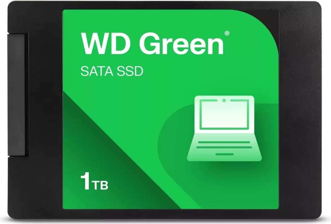 Wd Green - Ssd - 1 Tb - Cased - Intern - 2.5" (6.4 Cm) - Sata 6gb/s (wds100t5g0A-00cpt0)