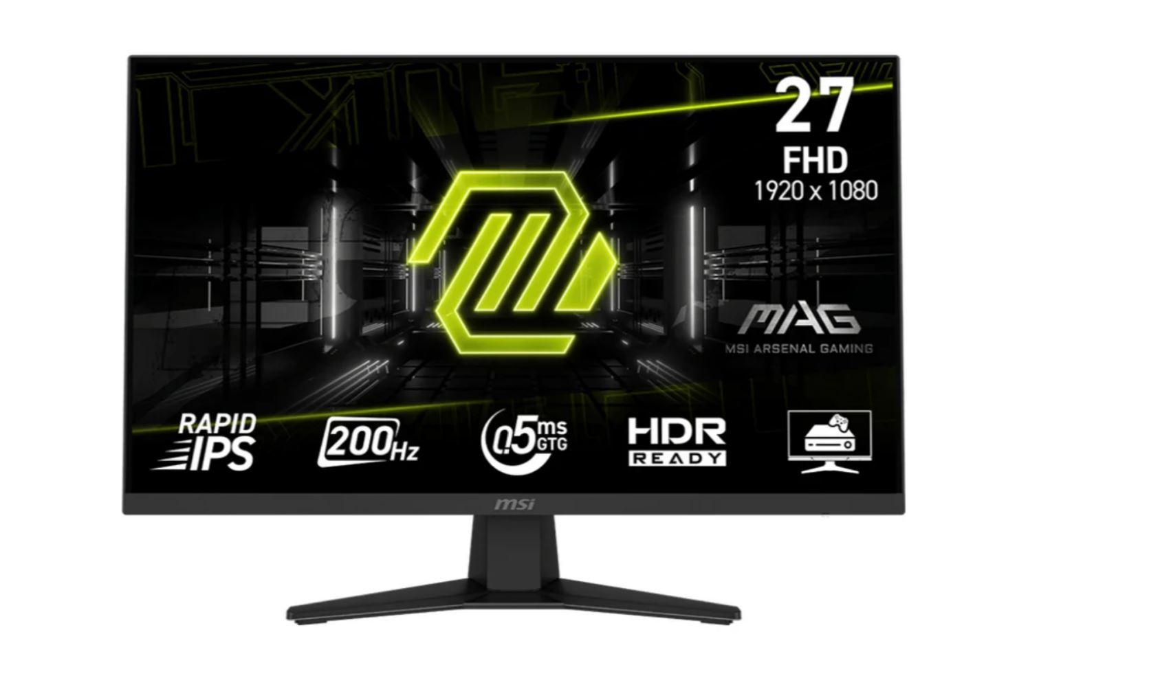 Msi Mag 274fde, GaminG-Monitor - (68.6 Cm (27 Zoll), Schwarz, Fullhd, RapiD-Ips, Hdr Ready, AdaptivE-Sync, 200hz Panel) [energieklasse E] (9s6-3ce41h