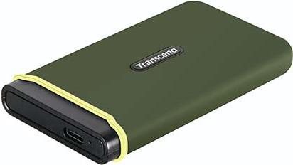 Transcend Esd380c - 1000 Gb - Usb TyP-A Auf Usb TyP-C - 3.2 Gen 2 (3.1 Gen 2) - 2000 Mb/s - Passwortschutz - Grün (ts1tesd380c)
