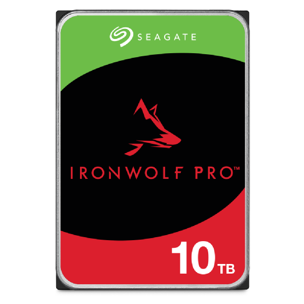 Seagate Ironwolf Pro St10000nt001 - Festplatte - 10tb - Intern - 3.5" (8,9 Cm) - Sata 6gb/s - 7200 U/min - Puffer: 256mb - Mit 3 Jahre Seagate Rescue
