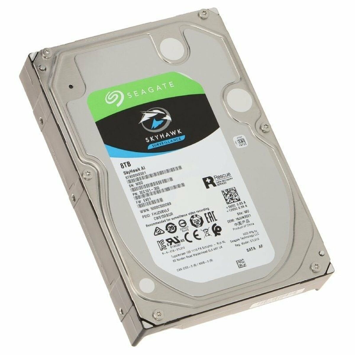 Hard Disk Seagate Skyhawk Ai 3,5" 8 Tb 8 Tb Hdd