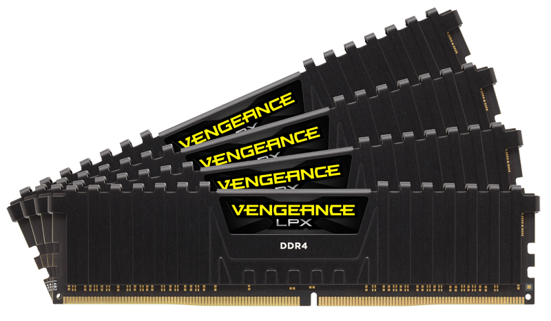 Corsair Vengeance Lpx - Memory - 32gb : 4 (cmk32gx4m4b3200c16)